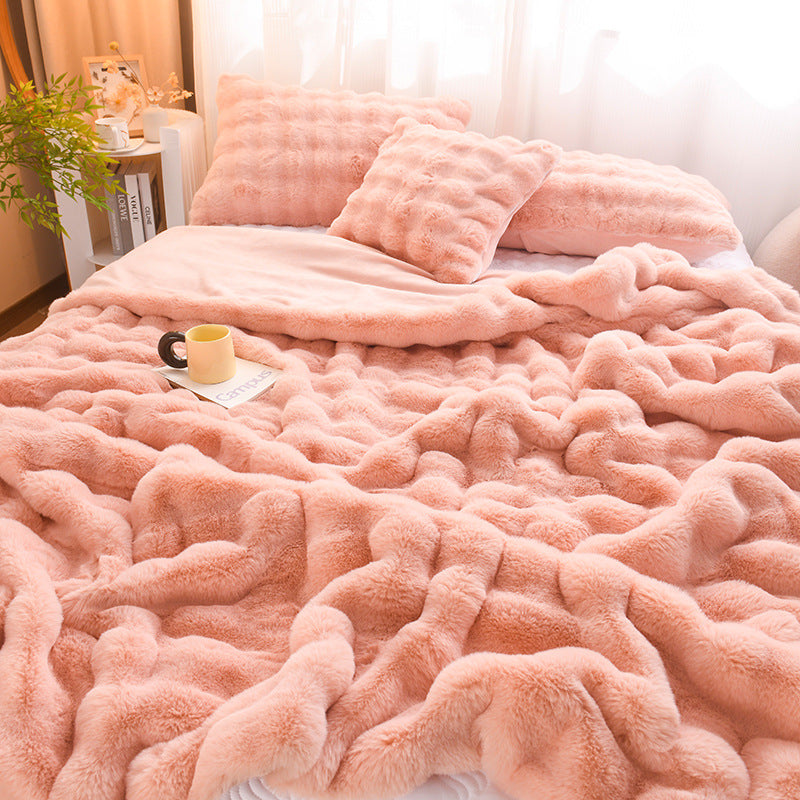 Luxury blanket for a warm and cozy winter