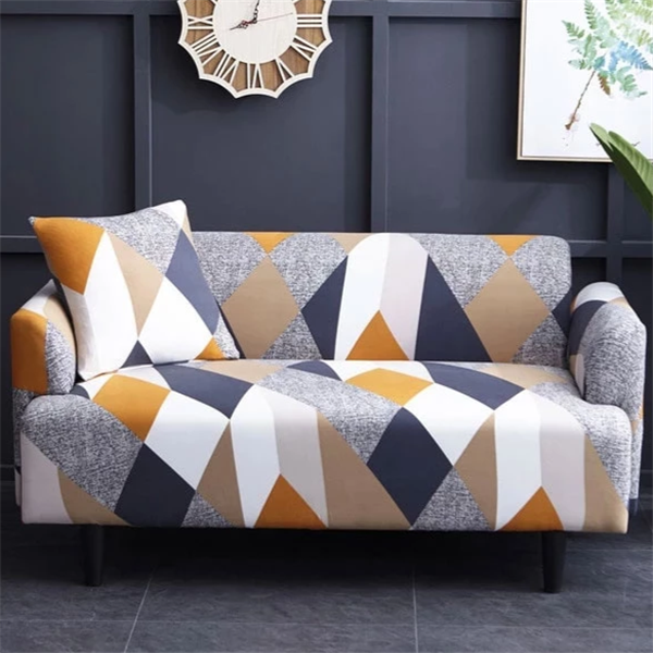 Geometric Premium Sofa Cover + 2 pillow cases