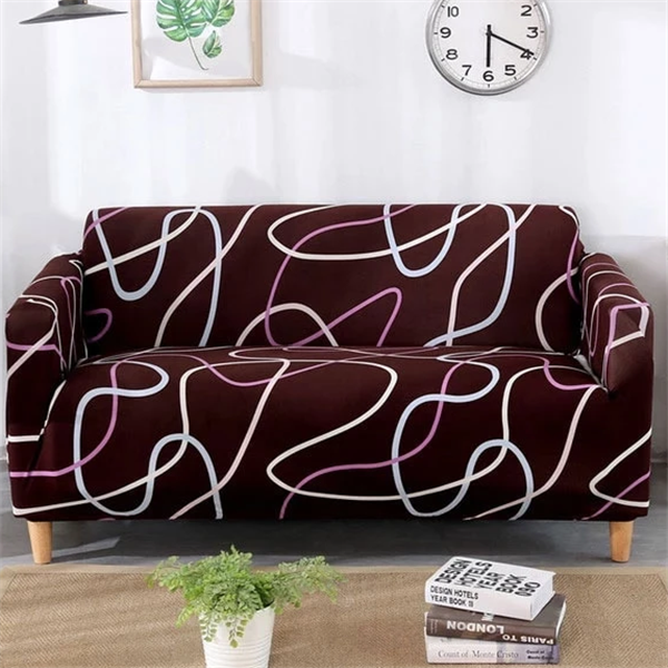 Geometric Premium Sofa Cover + 2 pillow cases